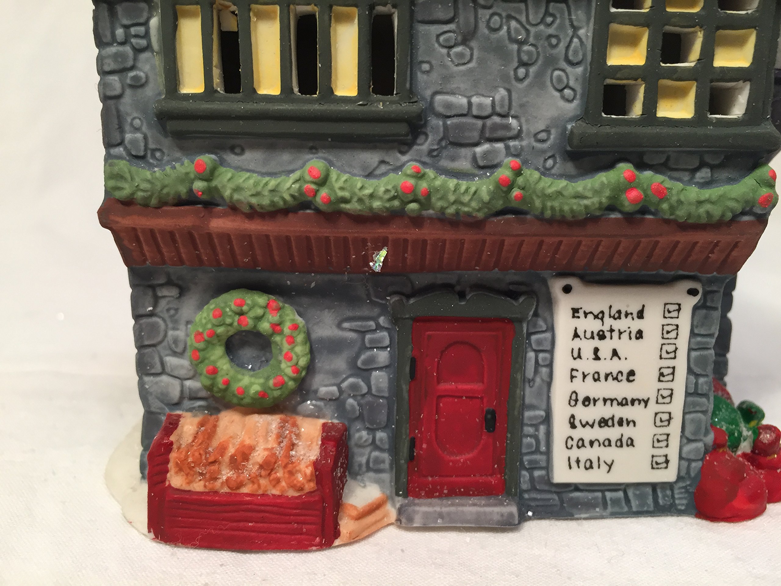 Department 56 North Pole Series Christmas Village Post Office - Collectible Holiday Decor for Winter Village Displays & Christmas Tree Scenes