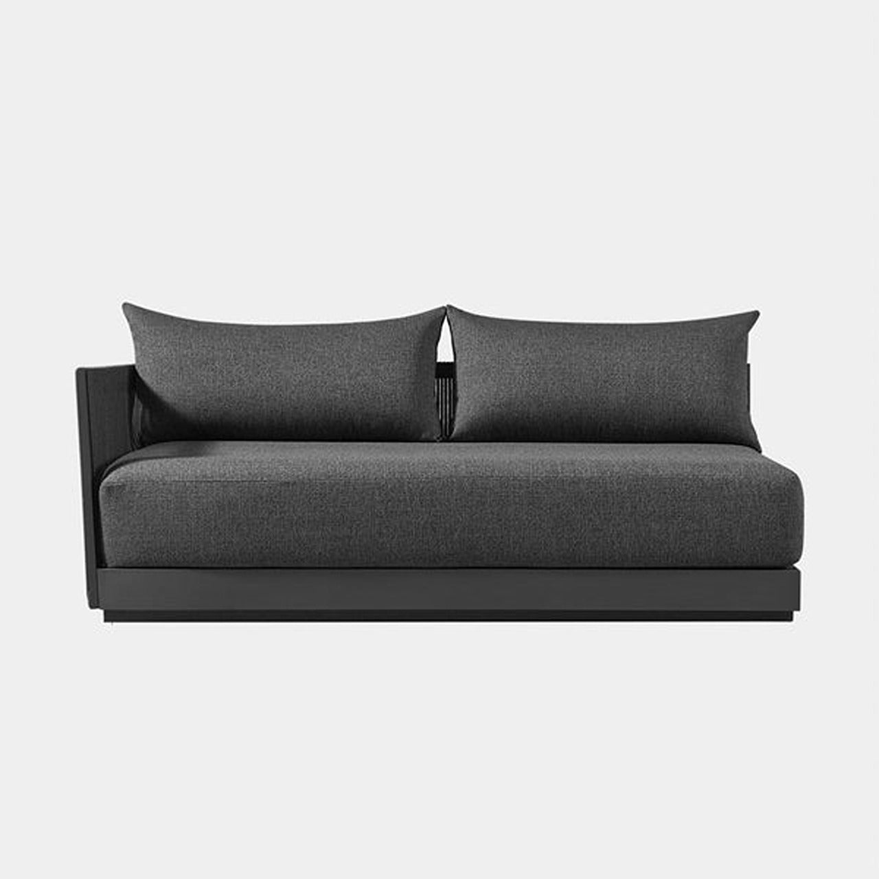 Antigua Outdoor 2-Seat Left Arm Sectional Sofa Set - Waterproof Patio Furniture for Garden, Poolside & Backyard Relaxation
