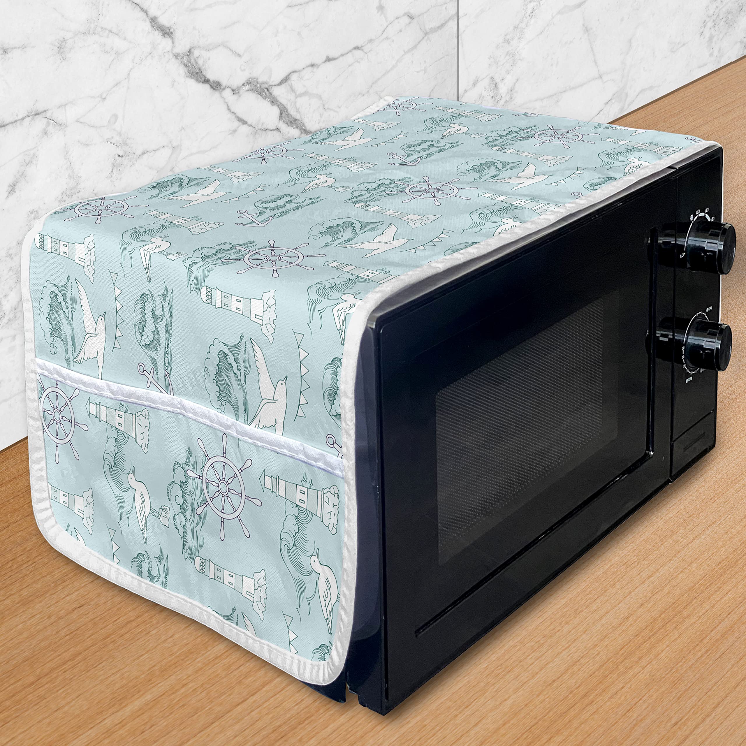 Ambesonne Waterproof Microwave Cover - 36