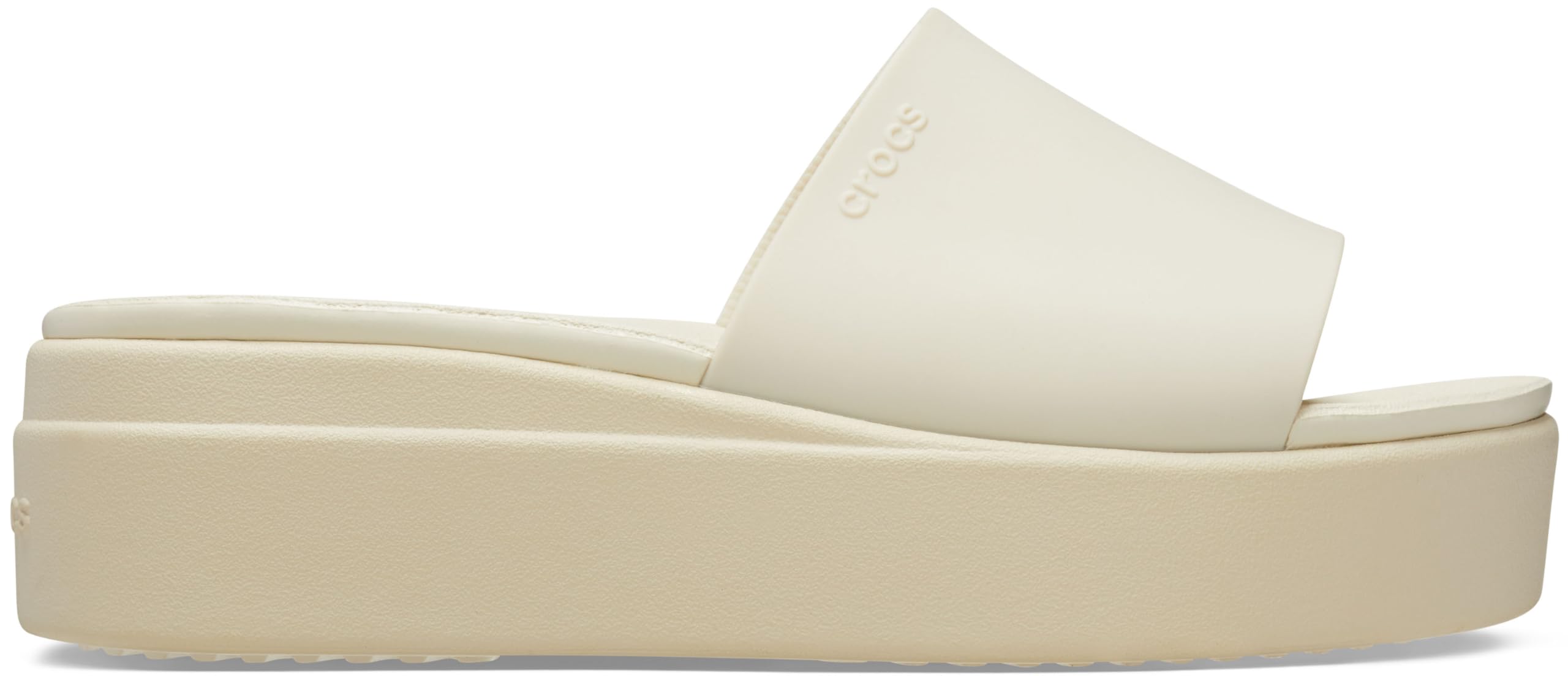 Crocs Women's Brooklyn Slide Sandal - Comfortable Slip-On Sandals for Women | Lightweight & Cushioned Footbed | Perfect for Beach, Pool, and Casual Wear