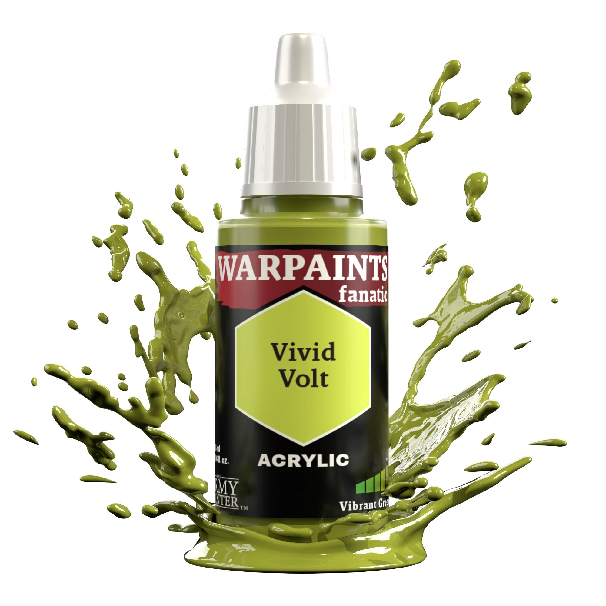 Warpaints Fanatic: Vivid Volt - High-Pigment Makeup for Bold Looks | Perfect for Cosplay, Halloween & Creative Makeup Art