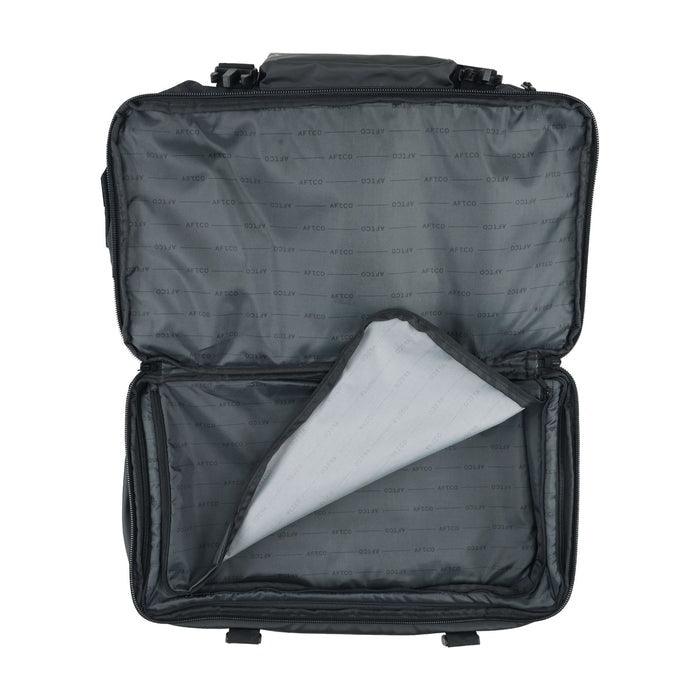 AFTCO Black Digi Camo Overnight Duffle Bag - Waterproof Travel Gear for Fishing, Hunting & Outdoor Adventures