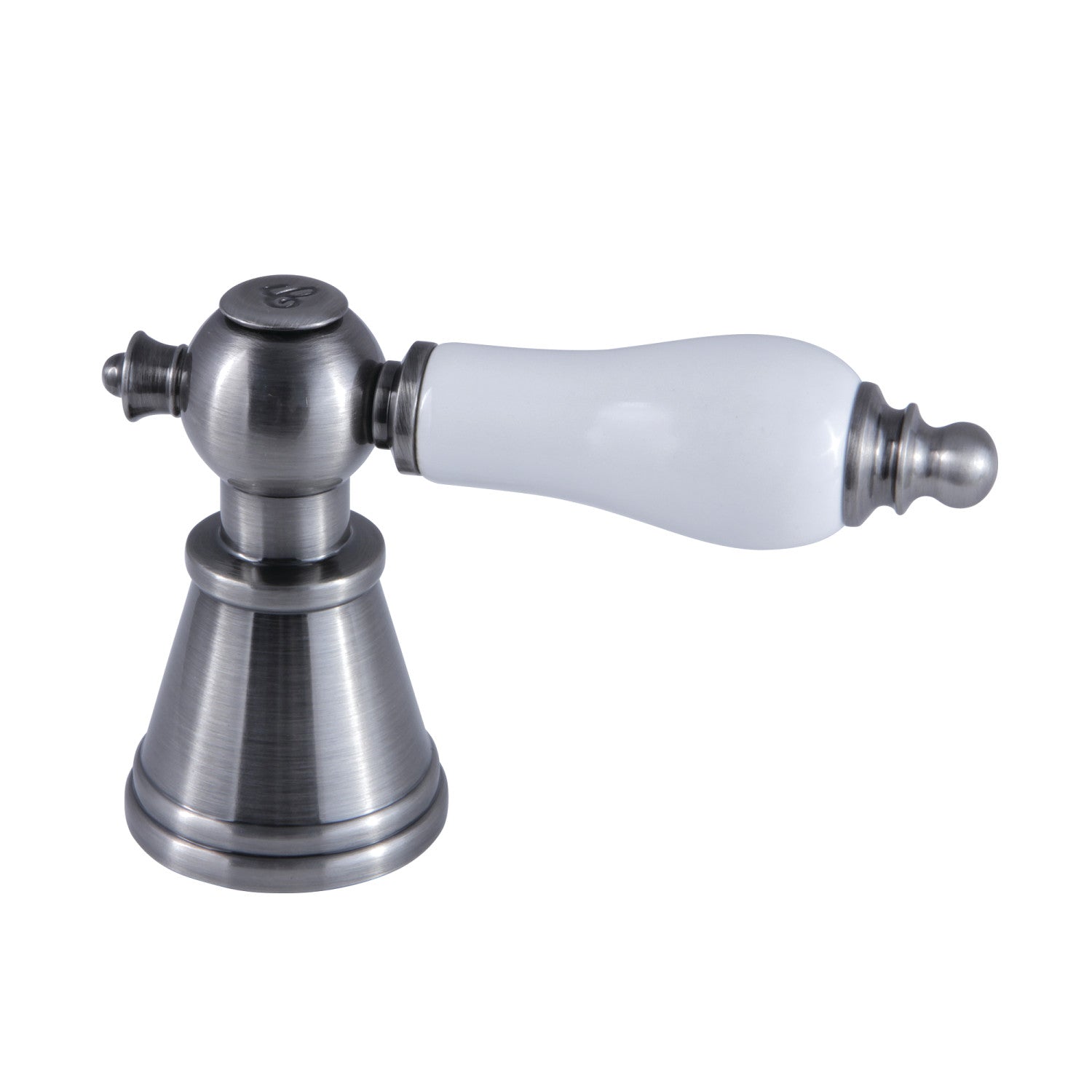 Vintage English Porcelain Lever Handle - Cold Side for Kitchen & Bathroom Faucet Replacement | Antique Style Sink Fixture Upgrade