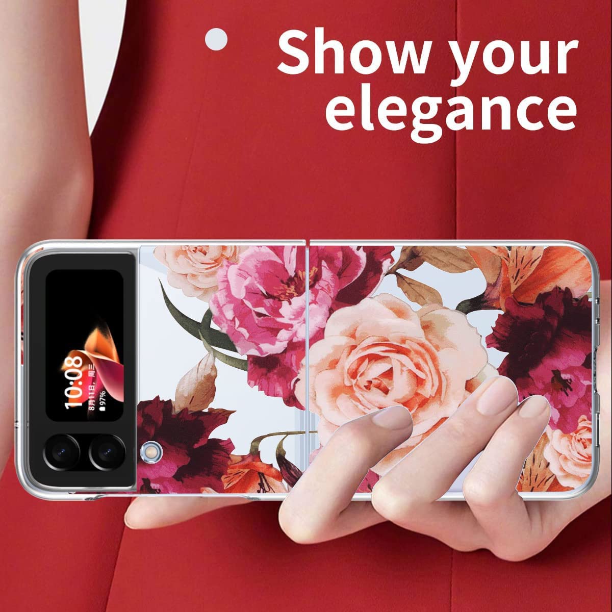 Samsung Galaxy Z Flip 4 Case - Shockproof Protective Phone Cover for Everyday Use, Travel & Outdoor Activities