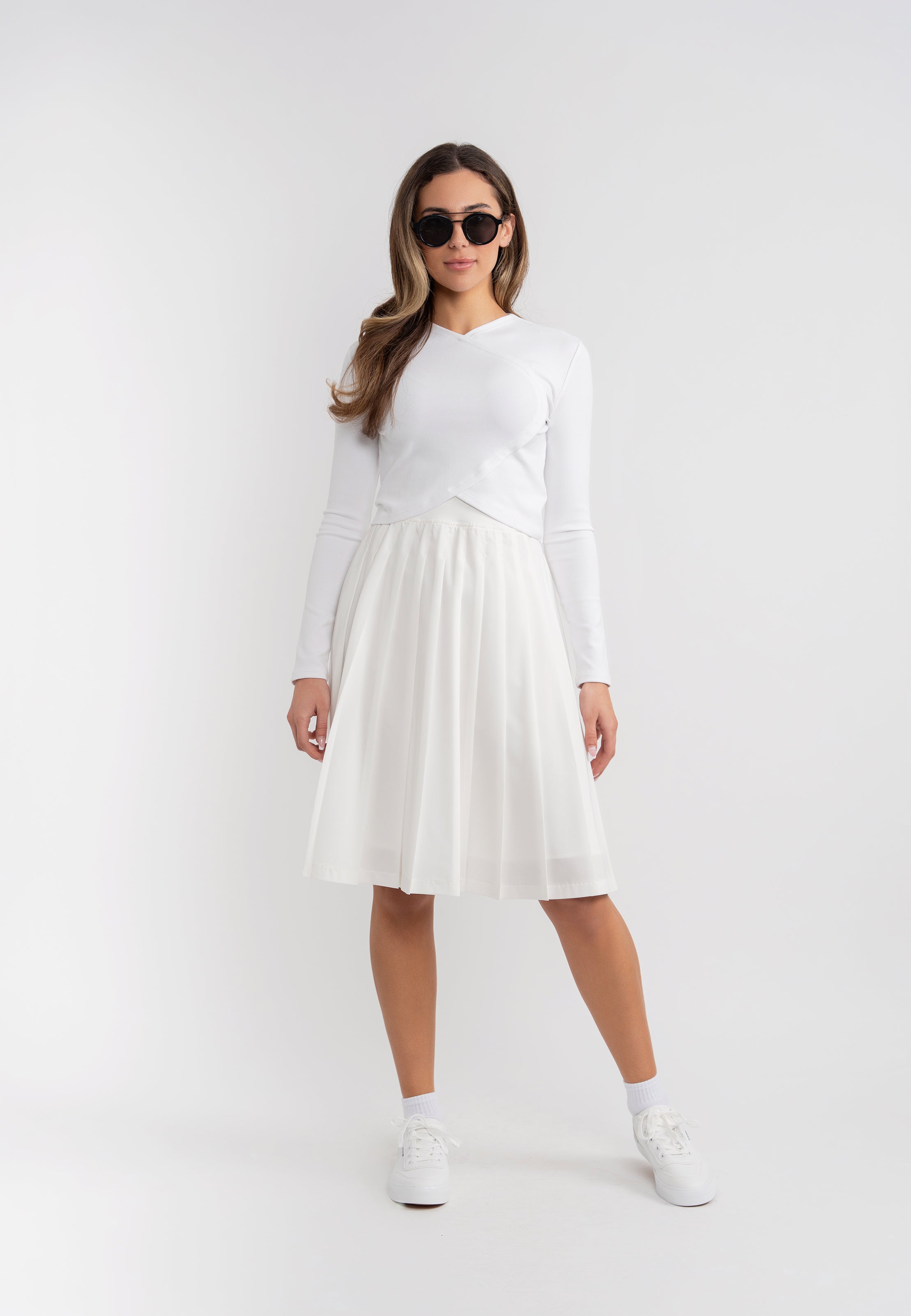 Cropped Ribbed T-Shirt for Women - Soft Stretch Casual Top - Perfect for Layering, Summer Outfits & Streetwear Fashion