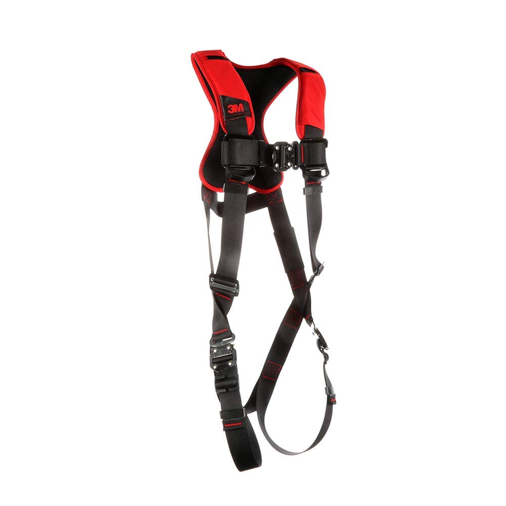 Full Body Safety Harness for Construction & Roofing - Protecta M/L Size - Adjustable Fall Protection Gear for Work at Heights