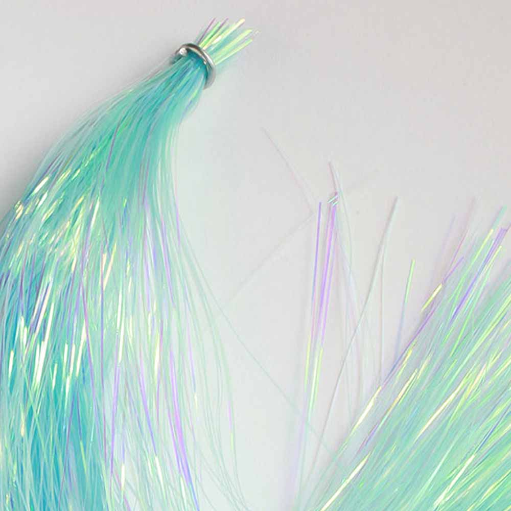 Hedron Dyed Pearl Flashabou - Vibrant Fishing Lure Material for Fly Tying & Streamer Patterns | Perfect for Trout, Bass, and Saltwater Fishing