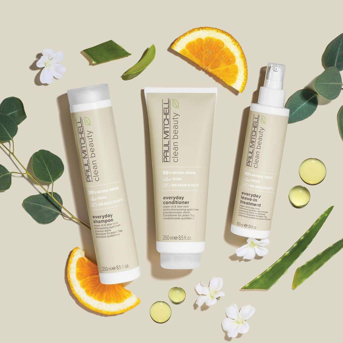 Clean Beauty Everyday Shampoo for Healthy Hair - Gentle Daily Cleansing with Natural Ingredients | Perfect for Home, Travel & Salon Use
