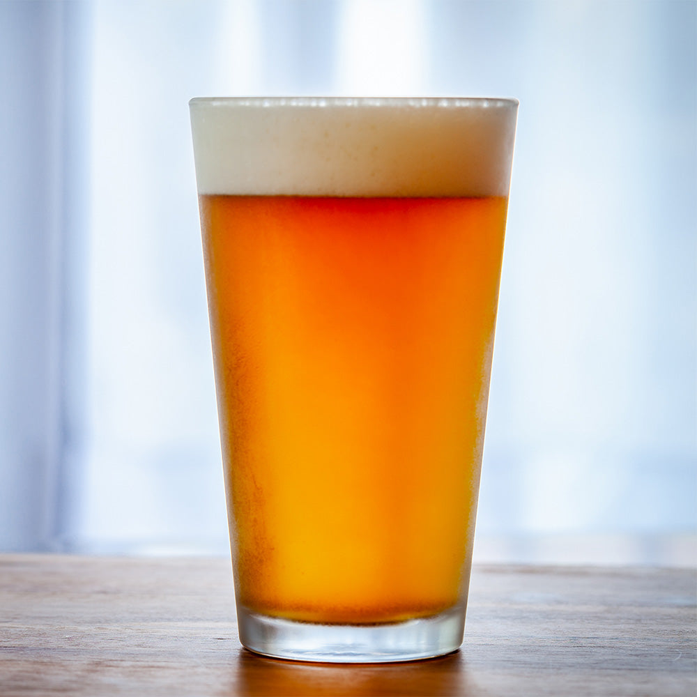 16 oz Conical Pint Glass Set - 12 Pack, 3.5