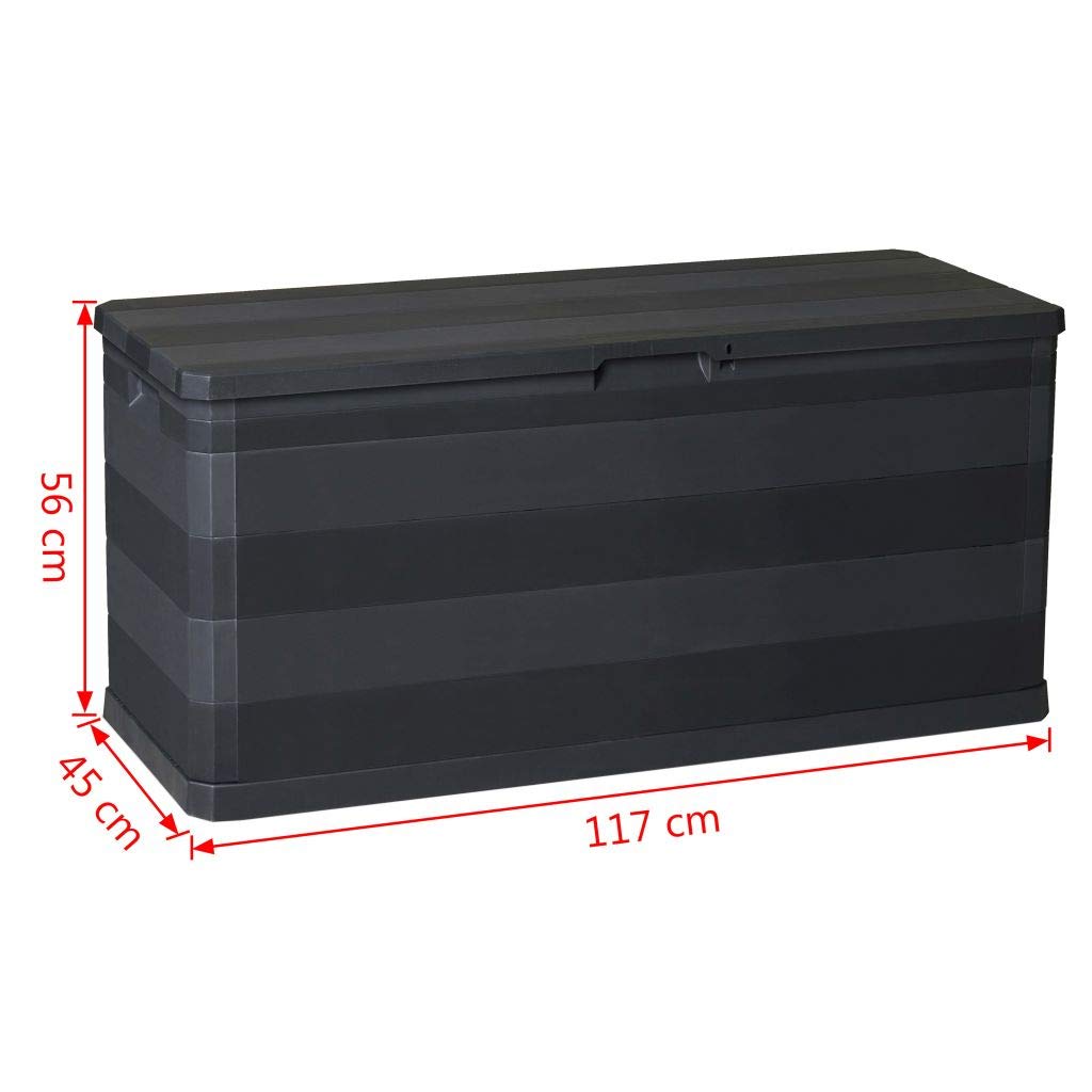 Outdoor Waterproof Deck Box with Seat - 46.1