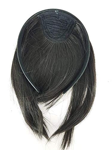 Baal One Piece Clip-In Hair Bangs Fringe Extensions for Women & Girls - Black, 20g, 1 Pack | Natural-Looking Hairpiece for Costume, Cosplay & Everyday Style