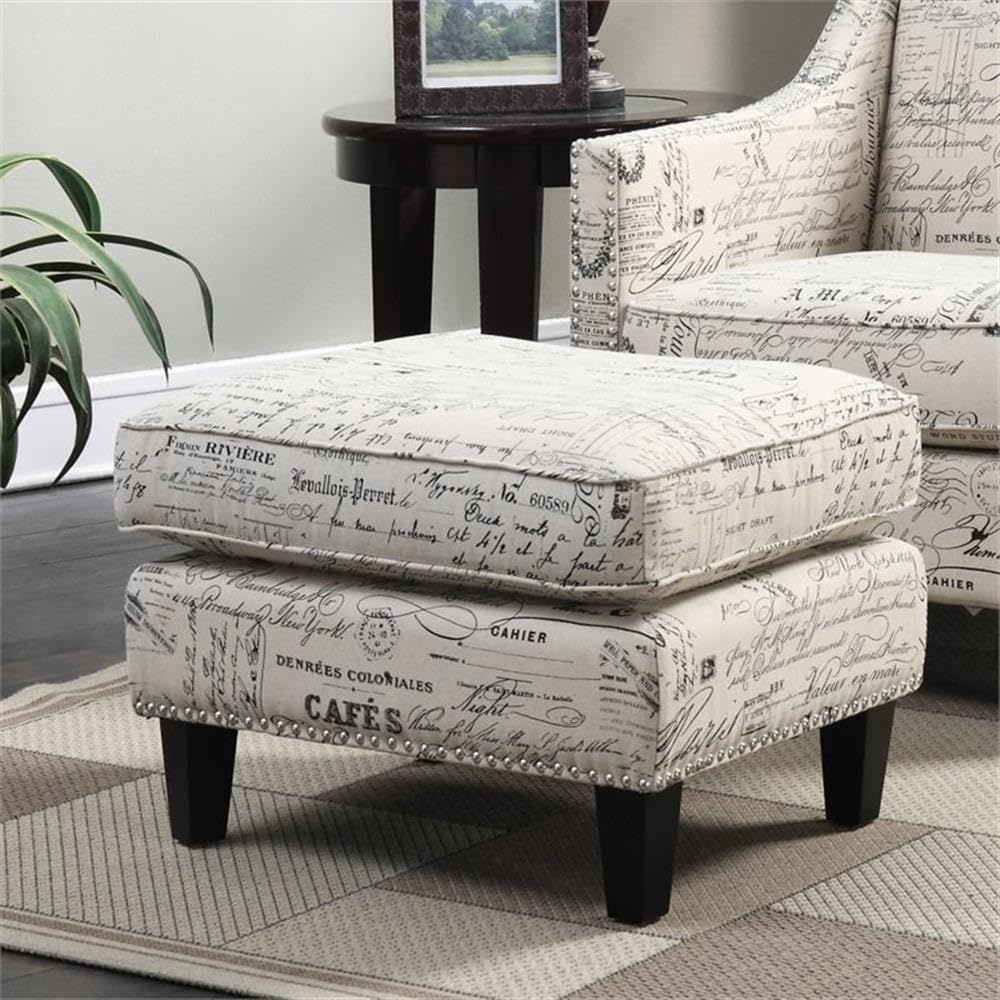 Emery Ottoman - Stylish Footrest for Living Room & Bedroom