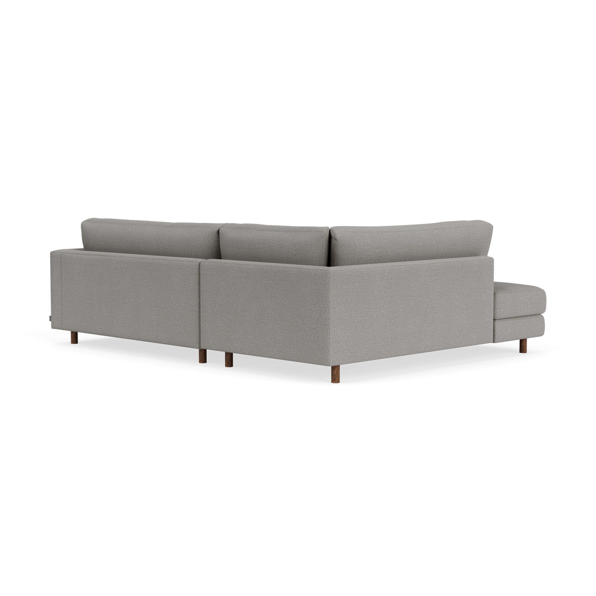 Douglas Boucle Left Corner Sofa - Modern L-Shaped Sectional Couch for Living Room, Lounge & Small Spaces | Soft Fabric Upholstery, Comfortable Seating | Perfect for Apartments, Home Theater & Family Gatherings