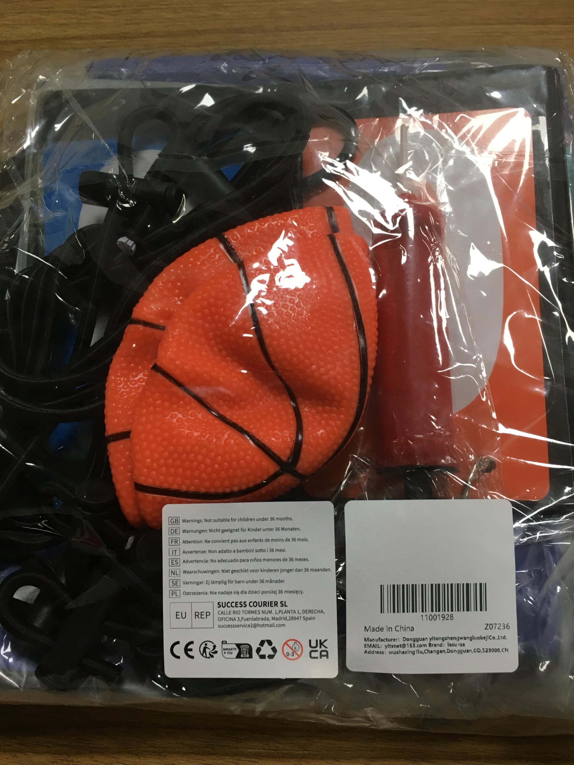 Trampoline Basketball Hoop with Scoreboard - Dunking Accessory for Kids & Adults - Indoor/Outdoor Fun