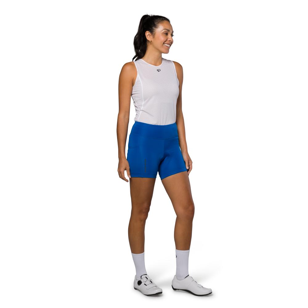 Women's High Waist Sugar 5 Cycling Shorts - Breathable Bike Shorts for Women with Pockets - Perfect for Cycling, Workouts & Outdoor Activities