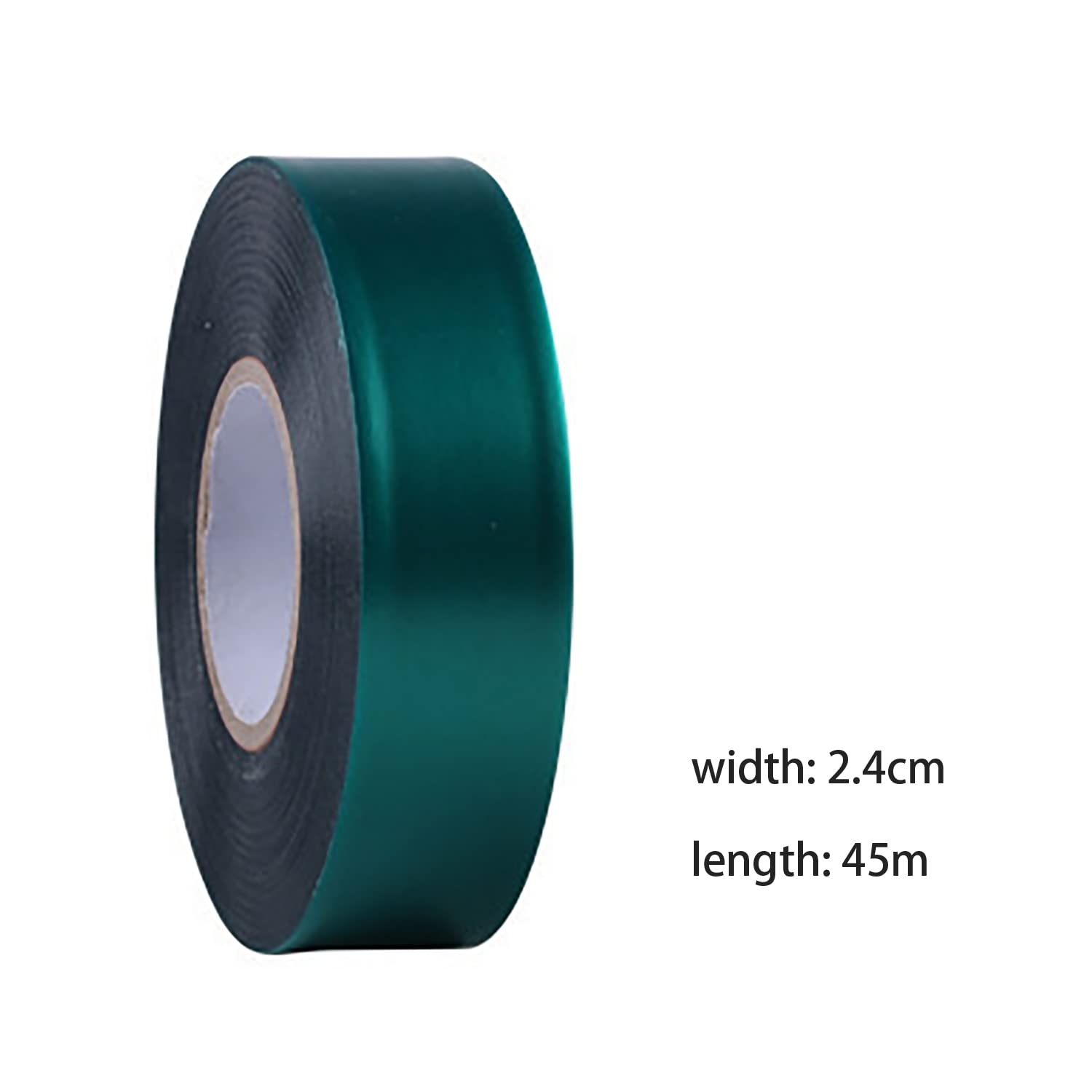 2 Rolls Green Stretch Tie Tape - 1 Inch Wide x 150 Feet Long - Heavy Duty Plant Support Ribbon for Indoor/Outdoor Gardening, Trees, Climbing Plants, Flowers & Branches - Perfect for Patio, Greenhouse & Backyard Gardening Needs