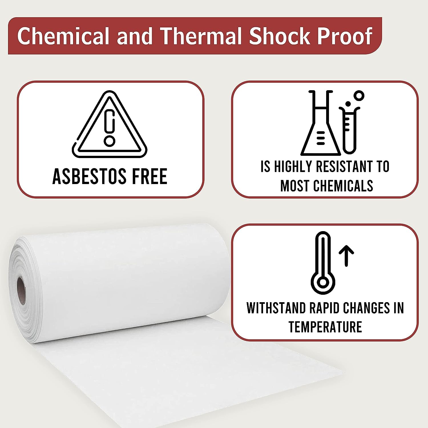 High Temperature Ceramic Fiber Paper - 1/14