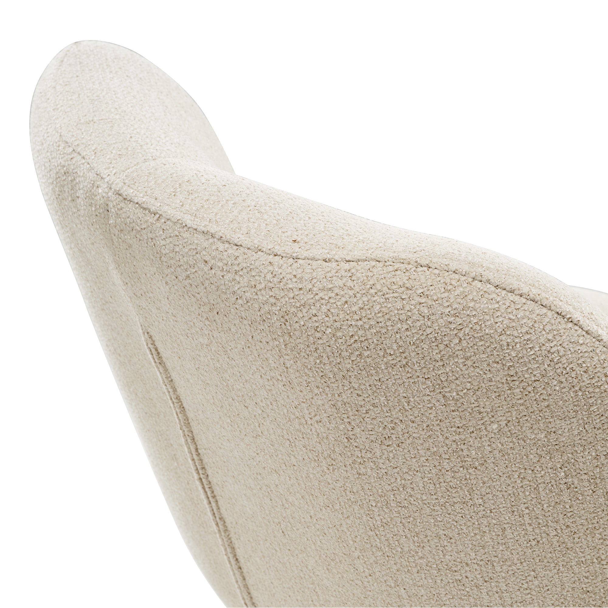 Sage Upholstered Dining Side Chairs Set of 2 - Off White Fabric Kitchen & Dining Room Chairs for Home Decor & Entertaining