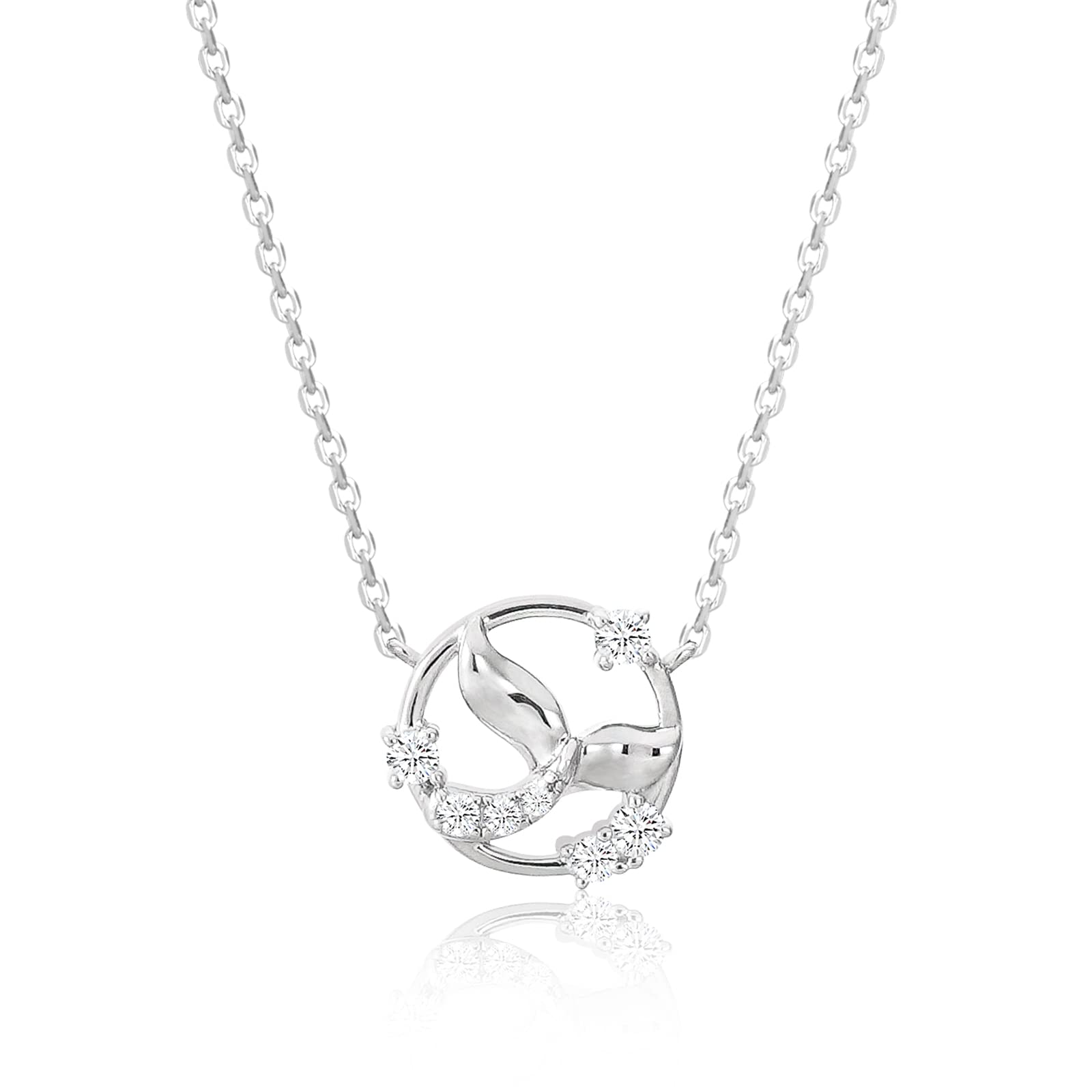 925 Sterling Silver Pendant Necklace for Women - Elegant Jewelry Gift for Her, Birthday, Anniversary & Valentine's Day - Perfect for Everyday Wear & Special Occasions