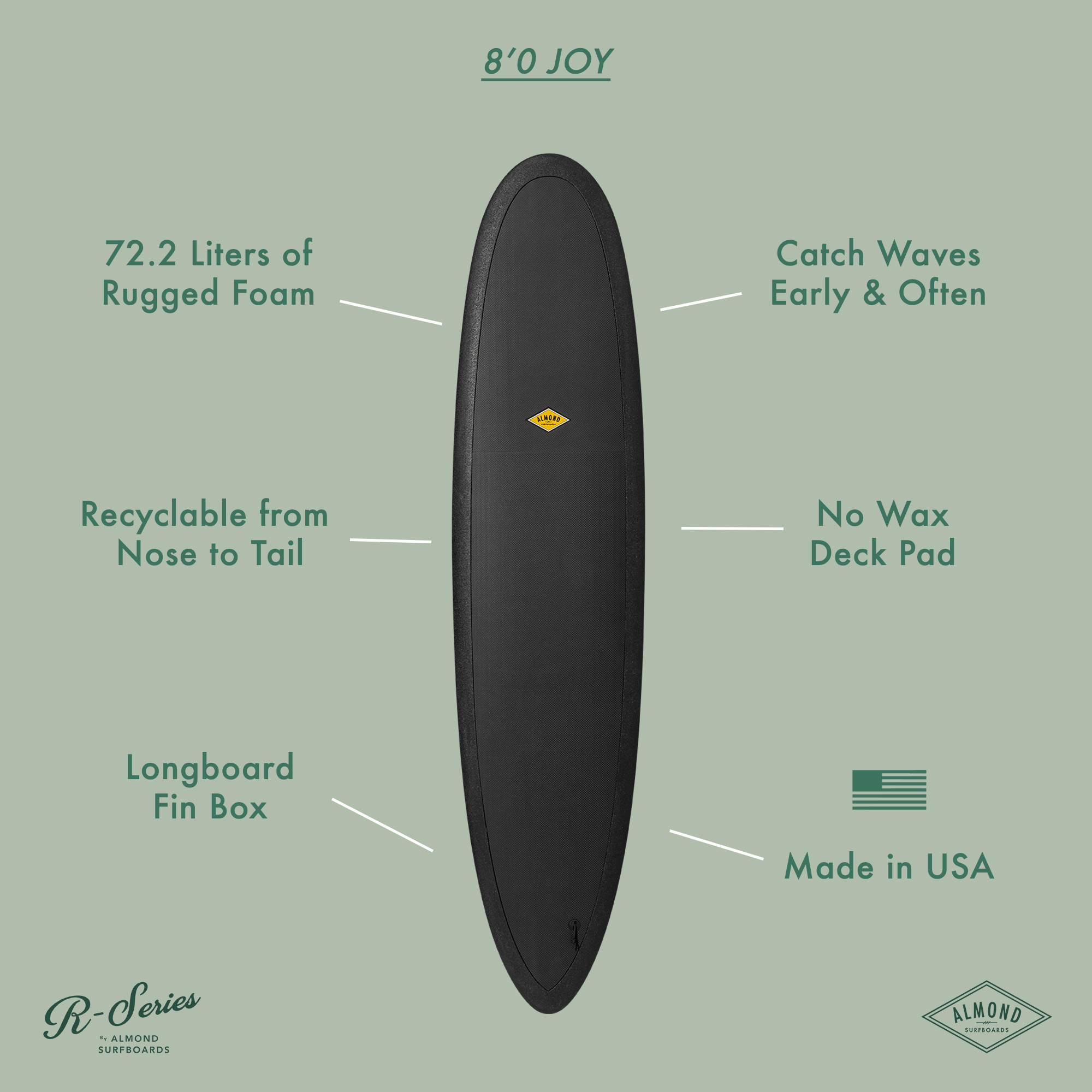 8'0 R Series | Joy - Premium Quality for Ultimate Comfort | Perfect for Home, Office, and Outdoor Relaxation