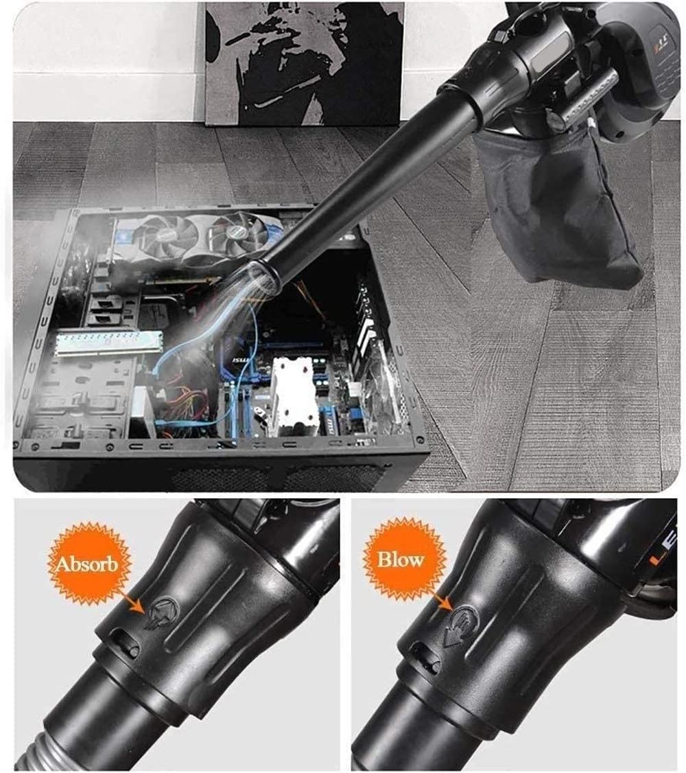 **Cordless Leaf Blower with Vacuum Function - 20V Electric Handheld Blower for Lawn Care, Yard Work & Home Use - Adjustable Speed & Lightweight Design for Easy Outdoor Cleaning**    *(Ideal for clearing leaves, grass clippings, debris from driveways, patios, and garden areas.)*