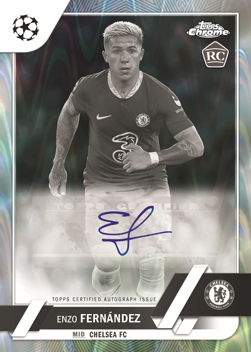 2022/23 Topps Chrome UCC Lite Box - Soccer Trading Cards Collection for Collectors & Fans - Perfect for Gifts, Trading, and Display