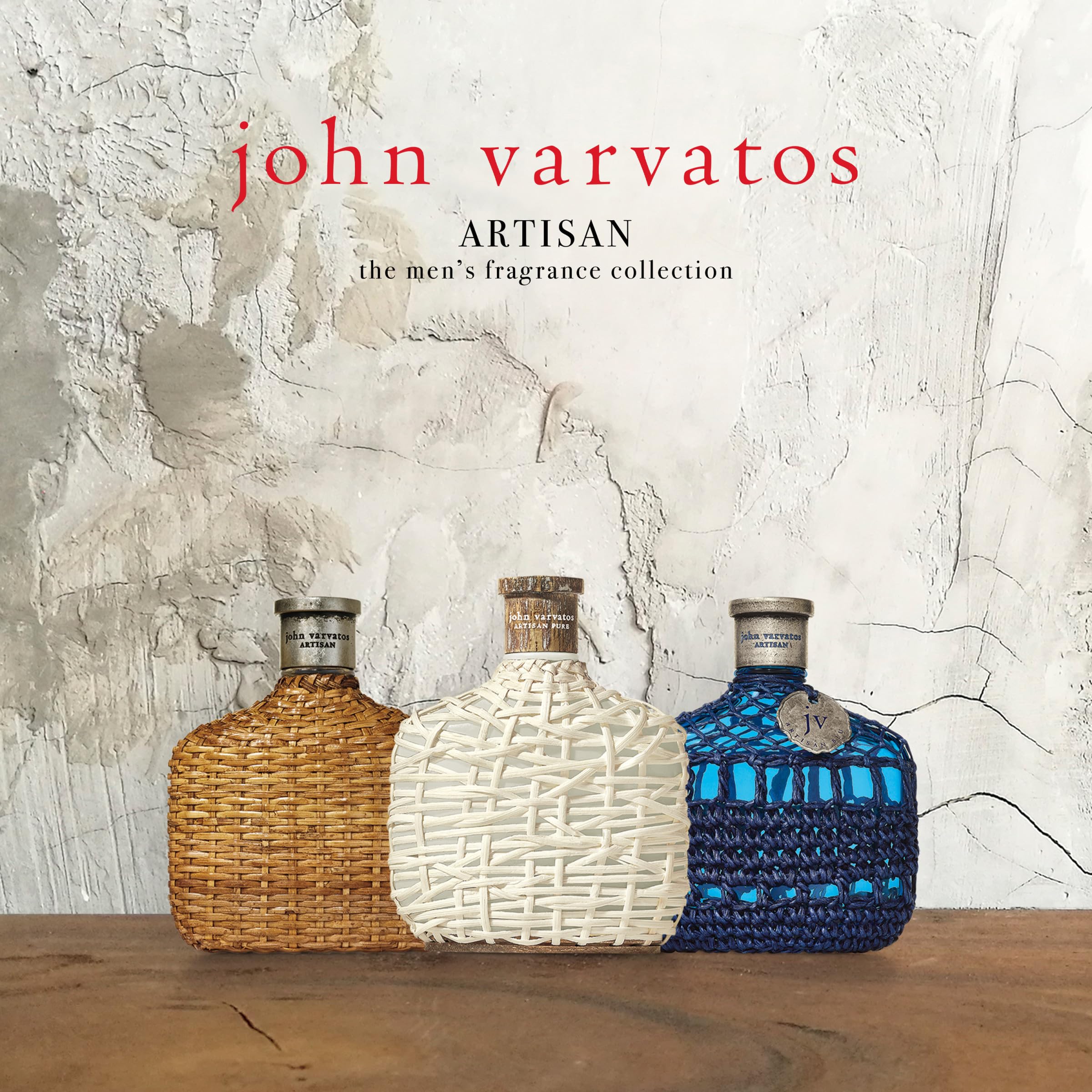 John Varvatos Artisan Eau de Toilette for Men - Woody Citrus Cologne with Mexican Winter Mandarin, Purple Ginger & Balambre Notes | Long-Lasting EDT Spray | Perfect for Date Night, Office & Special Occasions