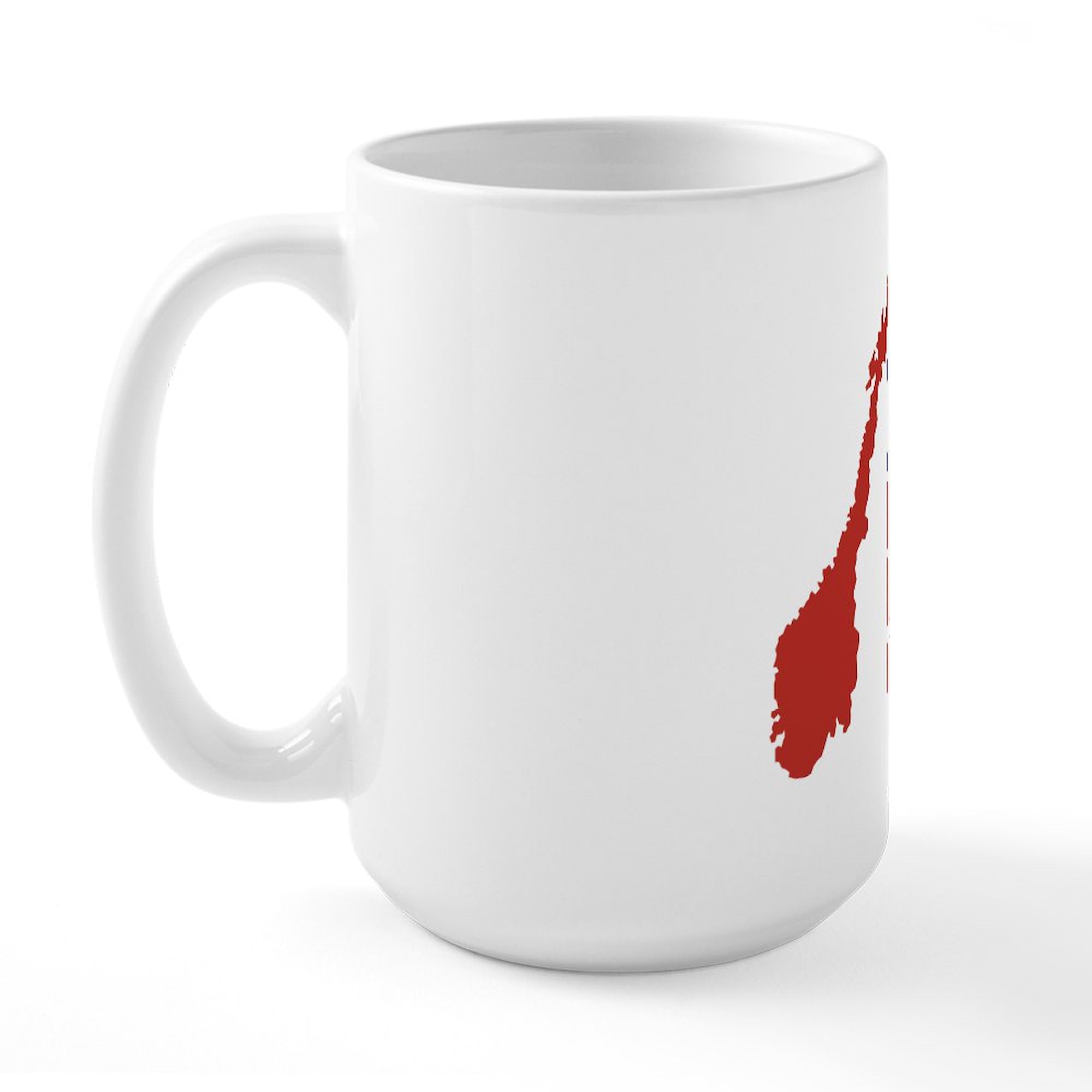 Norway-Themed 15 oz (444 ml) Ceramic Coffee Mug - Perfect for Hot Beverages, Office Use & Gift Giving | CafePress