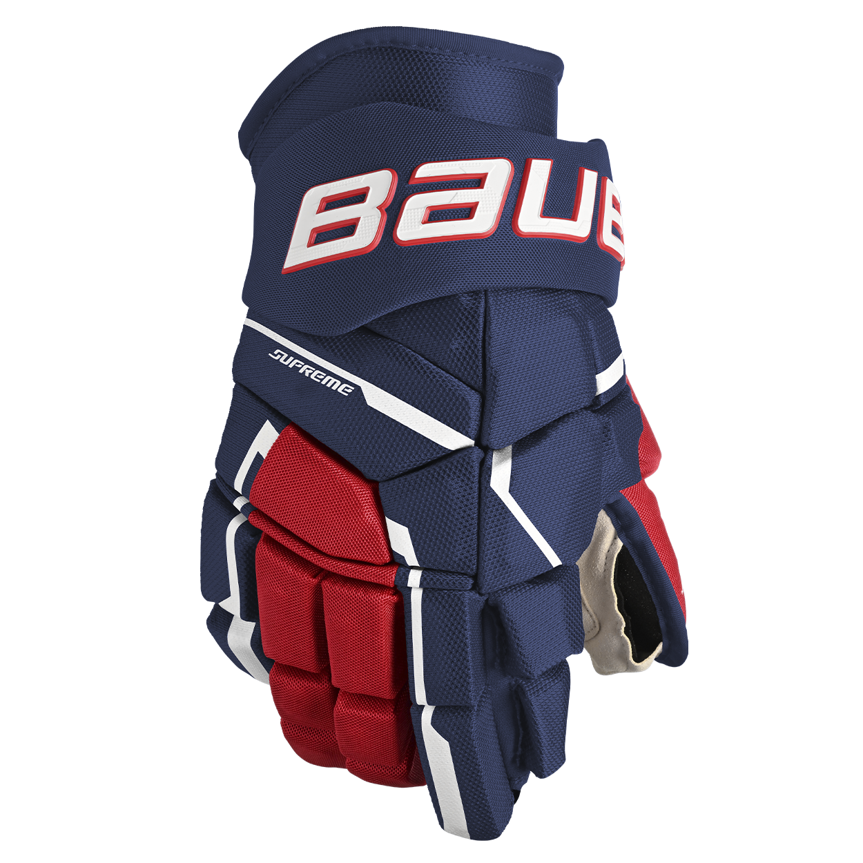 Bauer Supreme M5 Pro Senior Hockey Gloves - High-Performance Ice Hockey Gear for Players & Goalies - Perfect for Games, Training & Competitive Play