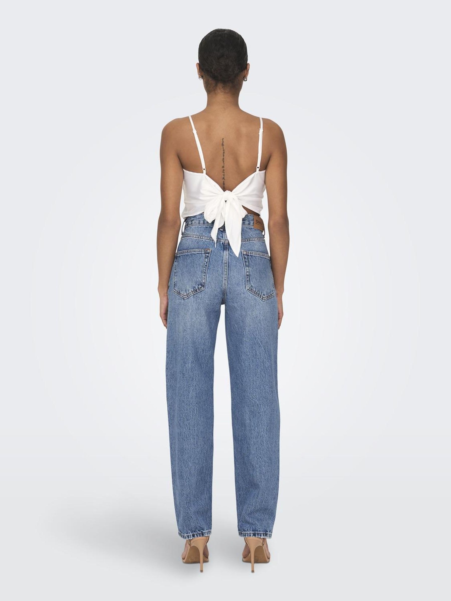 ONLY Women's High Waist Skinny Jeans - Stretch Denim Pants for Casual Wear & Everyday Outfits | Perfect for Work, Dating & Weekend Looks