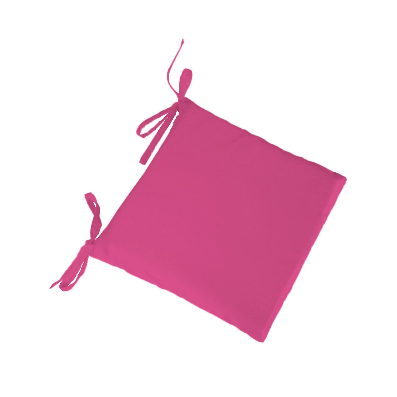 40x40x4cm Removable 100% Cotton Solid Color Chair Cushion - 30 Color Options, Customizable for Home, Office, and Outdoor Use