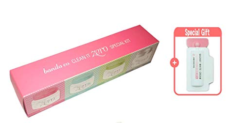Banila Co. Clean It Zero Special Kit - 4-Piece Cleansing Set for Makeup Removal & Skincare | Travel-Friendly & Daily Use