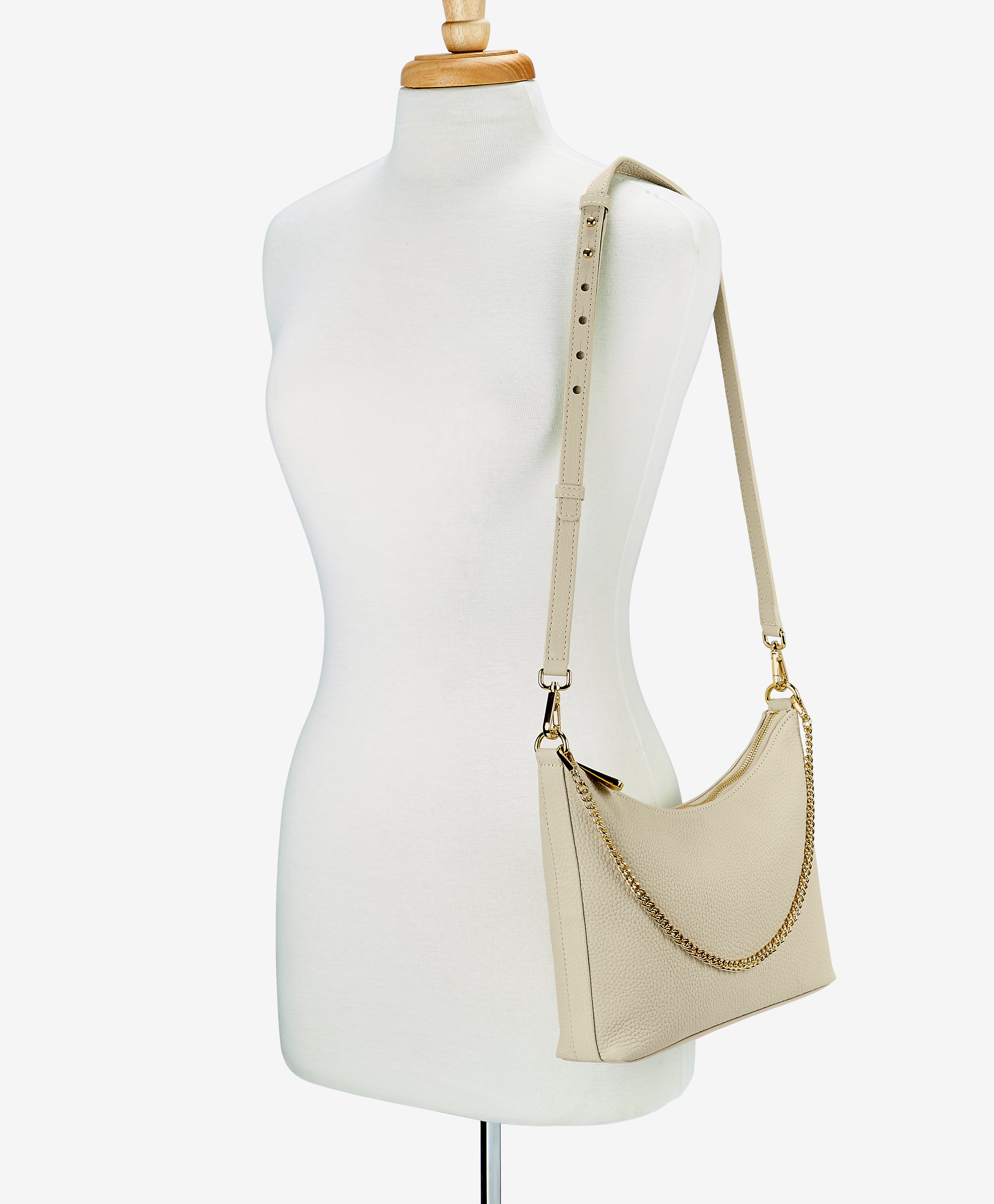 Jules Crossbody Bag - Genuine Pebble Grain Leather Purse for Women | Perfect for Everyday Use, Work, and Travel