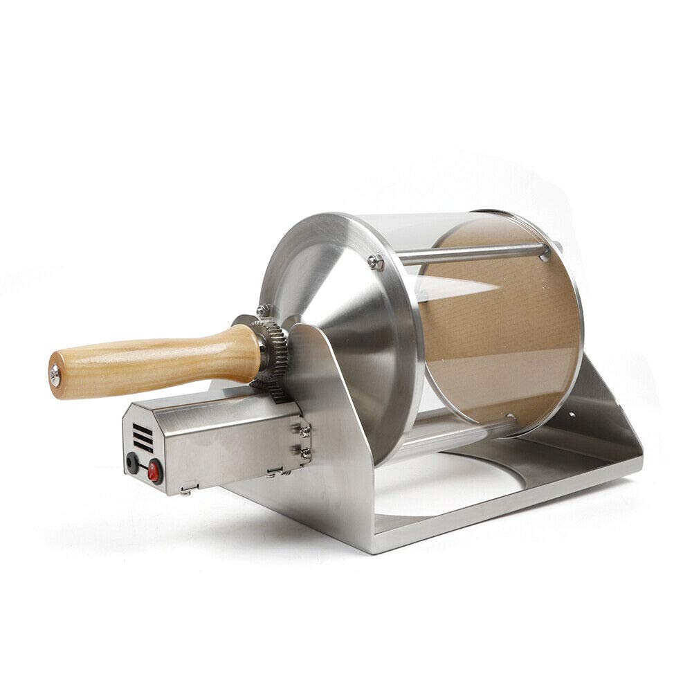 CNCEST Gas-Powered Coffee Roasting Machine - Small Capacity Coffee Bean Roaster & Multi-Function Popcorn Maker for Home Baristas & Coffee Shops | Perfect for Roasting Fresh Beans & Making Snacks