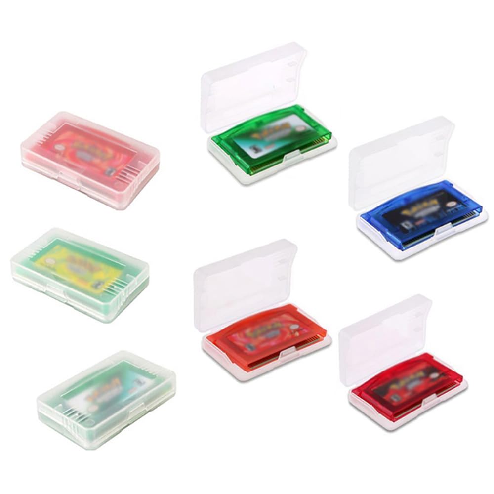 Clear Plastic Dust Cover Storage Case for Gameboy Advance SP, GBA SP, GBM - 10 Pack | Protective Game Card Cartridge Holder | Perfect for Organizing and Preserving Your Retro Gaming Collection
