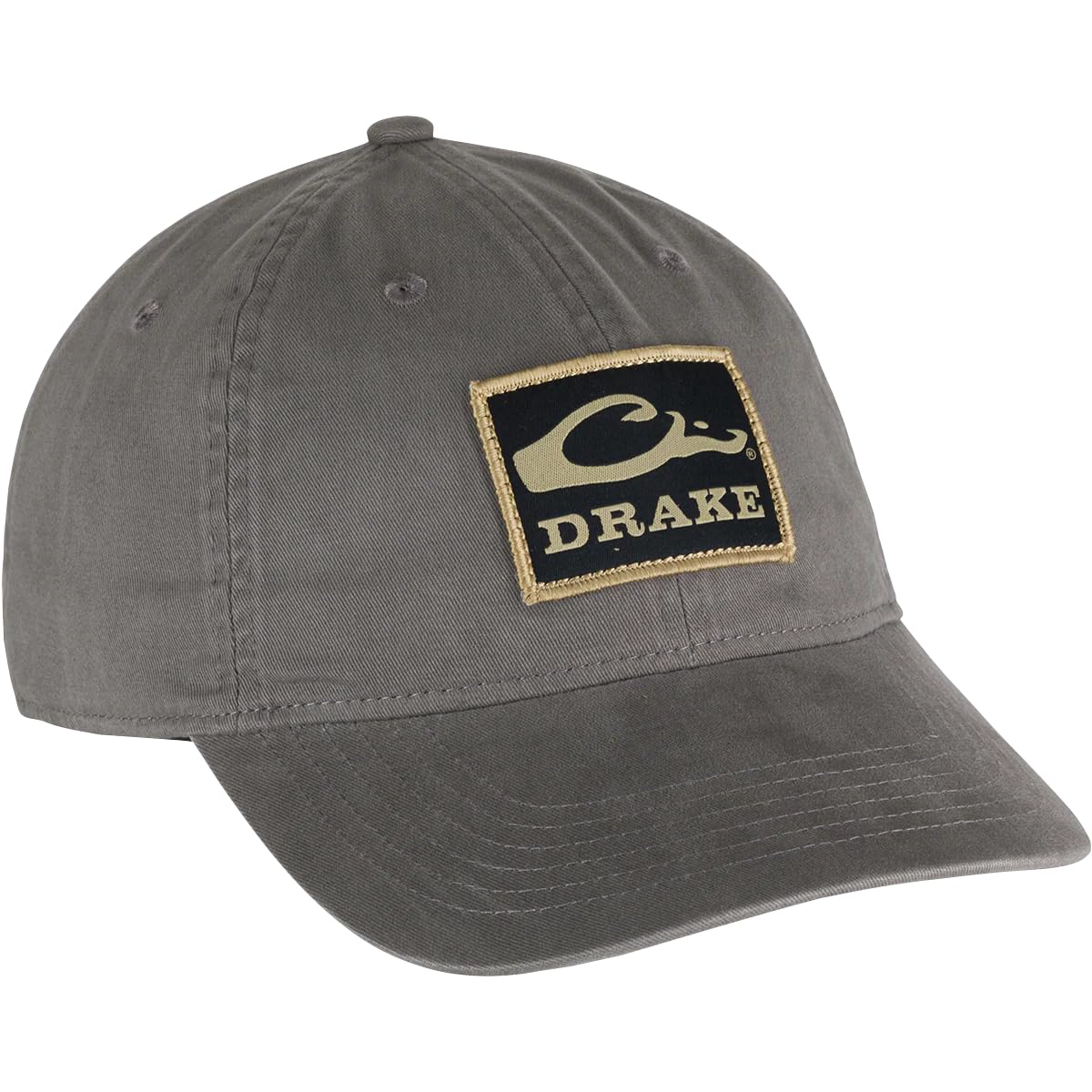 Drake Waterfowl Cotton Twill Adjustable Baseball Cap for Hunting & Outdoor Activities - Camouflage Hunting Hat for Men