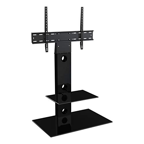 Black Column / Black Rectangular Shelf