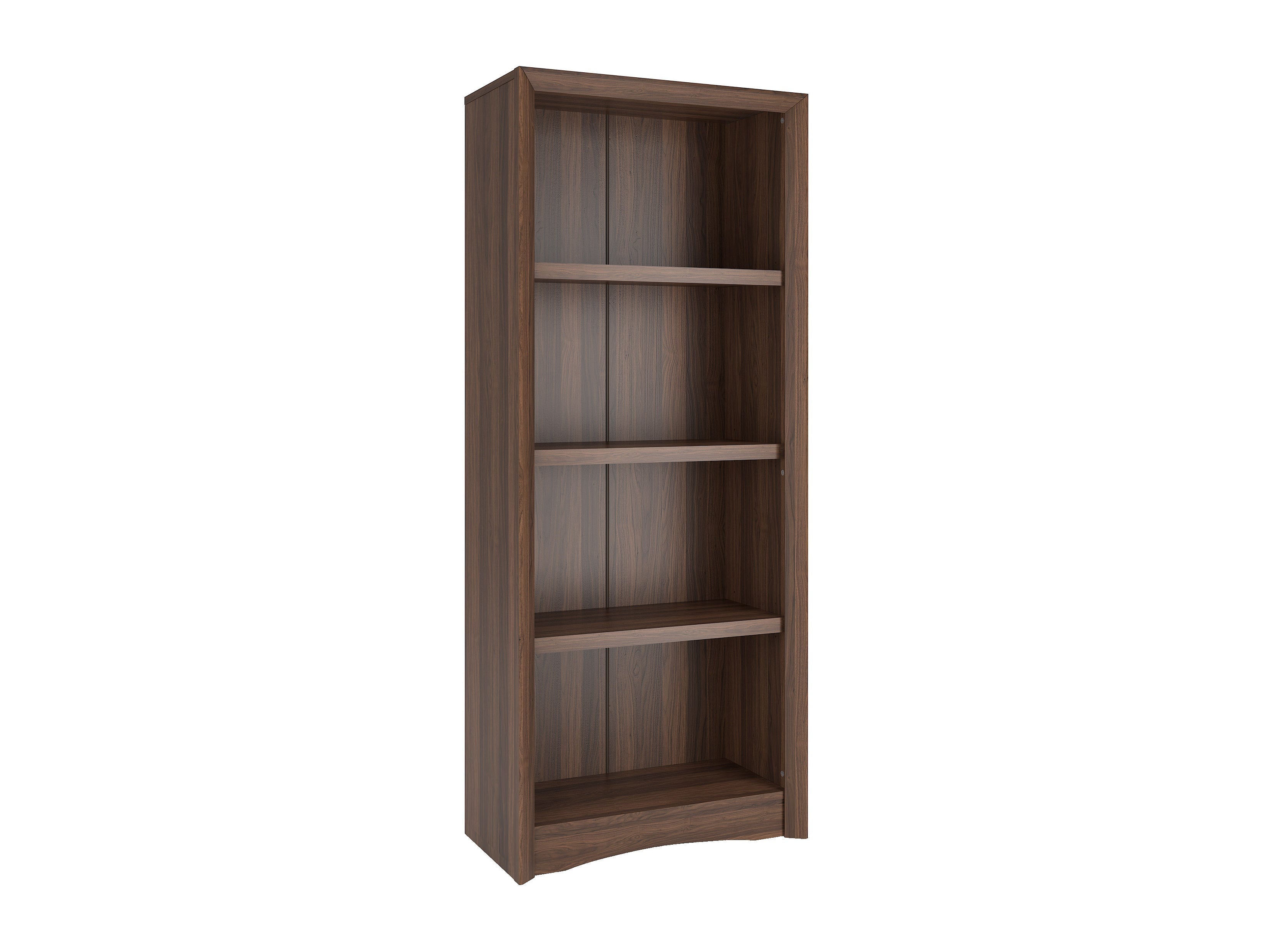 Modern Wooden Bookshelf - Sturdy 5-Tier Bookcase for Home & Office - Perfect for Living Room, Bedroom, and Study Organization