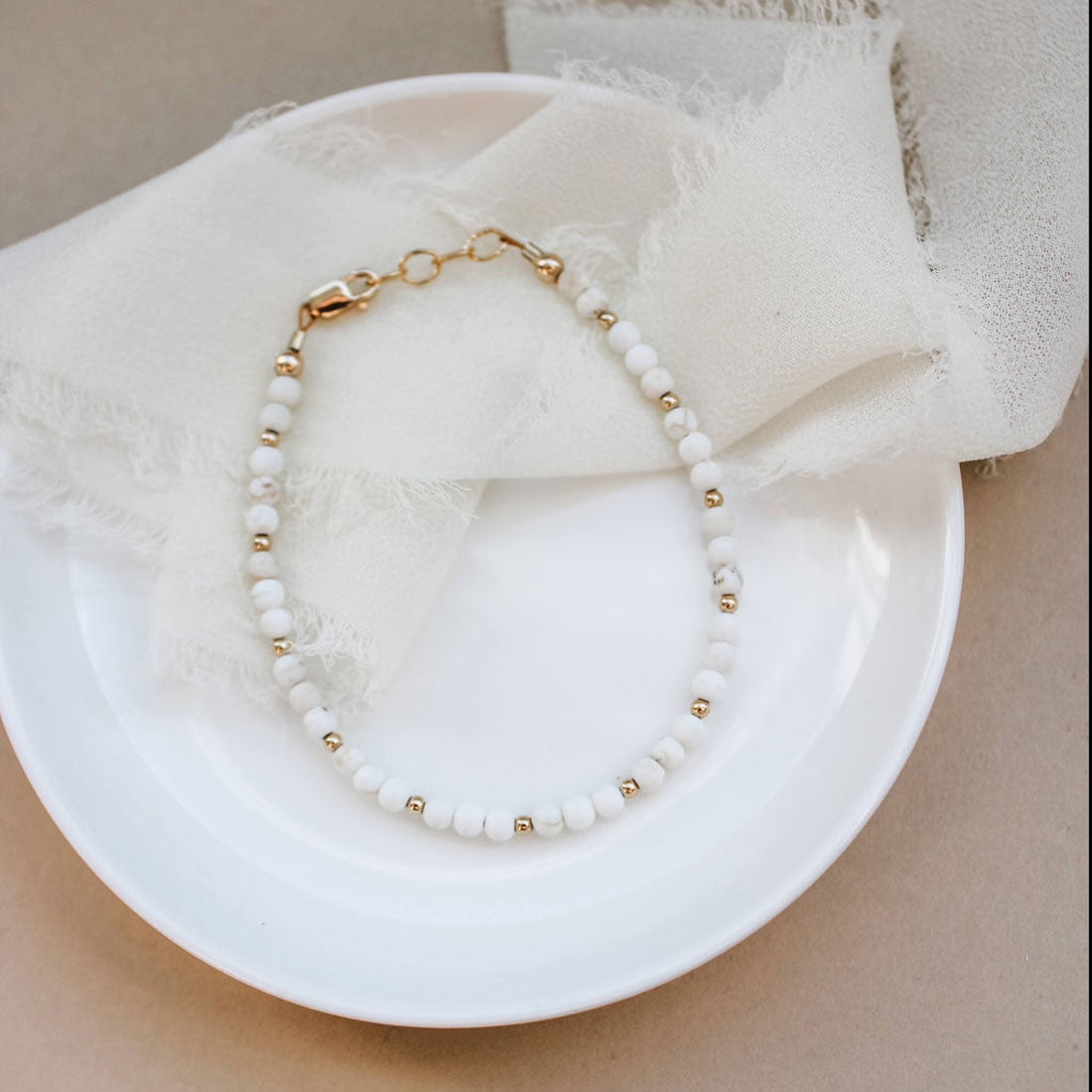 Goldie Dot Bracelet for Women - Elegant Gold Plated Beaded Bracelet with Dainty Dots - Perfect for Everyday Wear, Gifts & Special Occasions