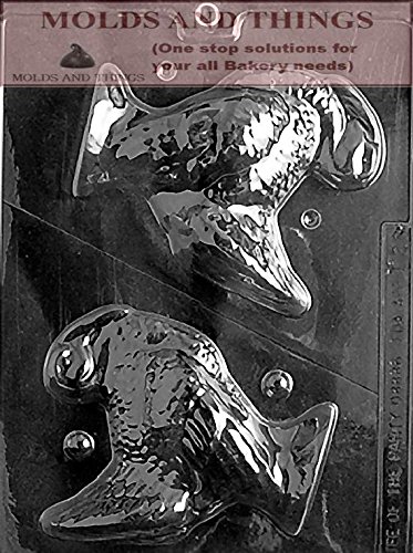 Premium Thanksgiving Chocolate Candy Molds Set - Hollow Turkey, Cornucopia & Assortment Molds with Candy Making Instructions | DIY Holiday Treats for Thanksgiving Desserts, Party Favors & Home Baking