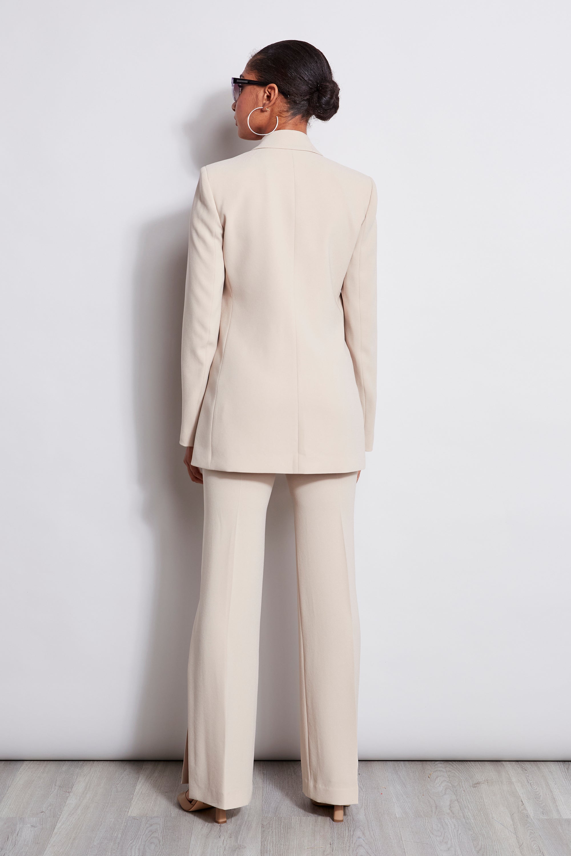 5 Button Double Breasted Blazer for Women - Elegant Formal Business Jacket for Office, Meetings & Special Occasions