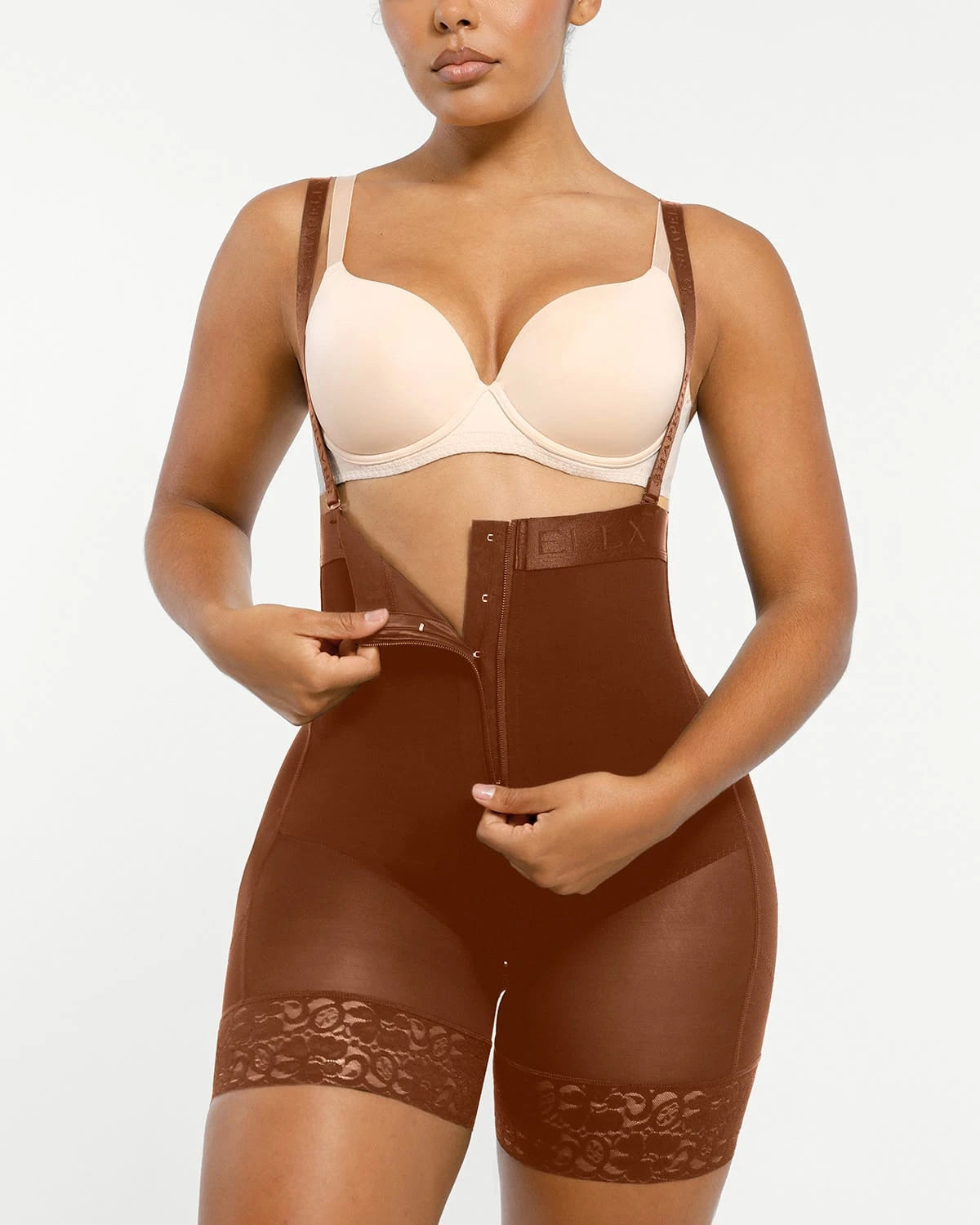 AirSlim® Firm Tummy Control Shapewear Bodysuit with Butt Lifting - Slimming Underwear for Women, Perfect for Workout, Wedding & Everyday Wear