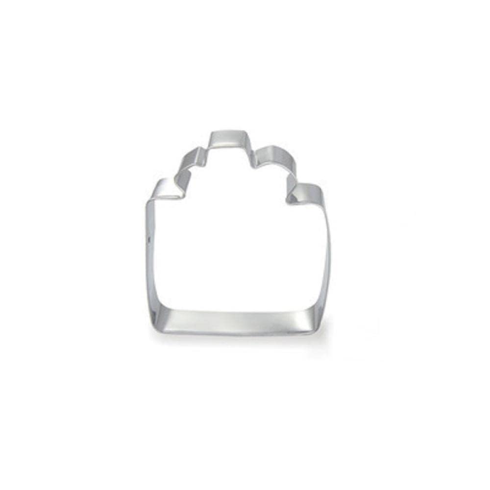 YKPBGQ Stainless Steel Christmas Cookie Molds - 2Pcs Set with Gift Box for Biscuits, Steamed Buns & Holiday Baking | Perfect for Christmas Cookies, Party Treats & Homemade Gifts