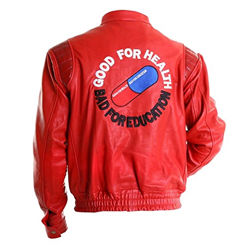 Akira Red Faux Leather Jacket
