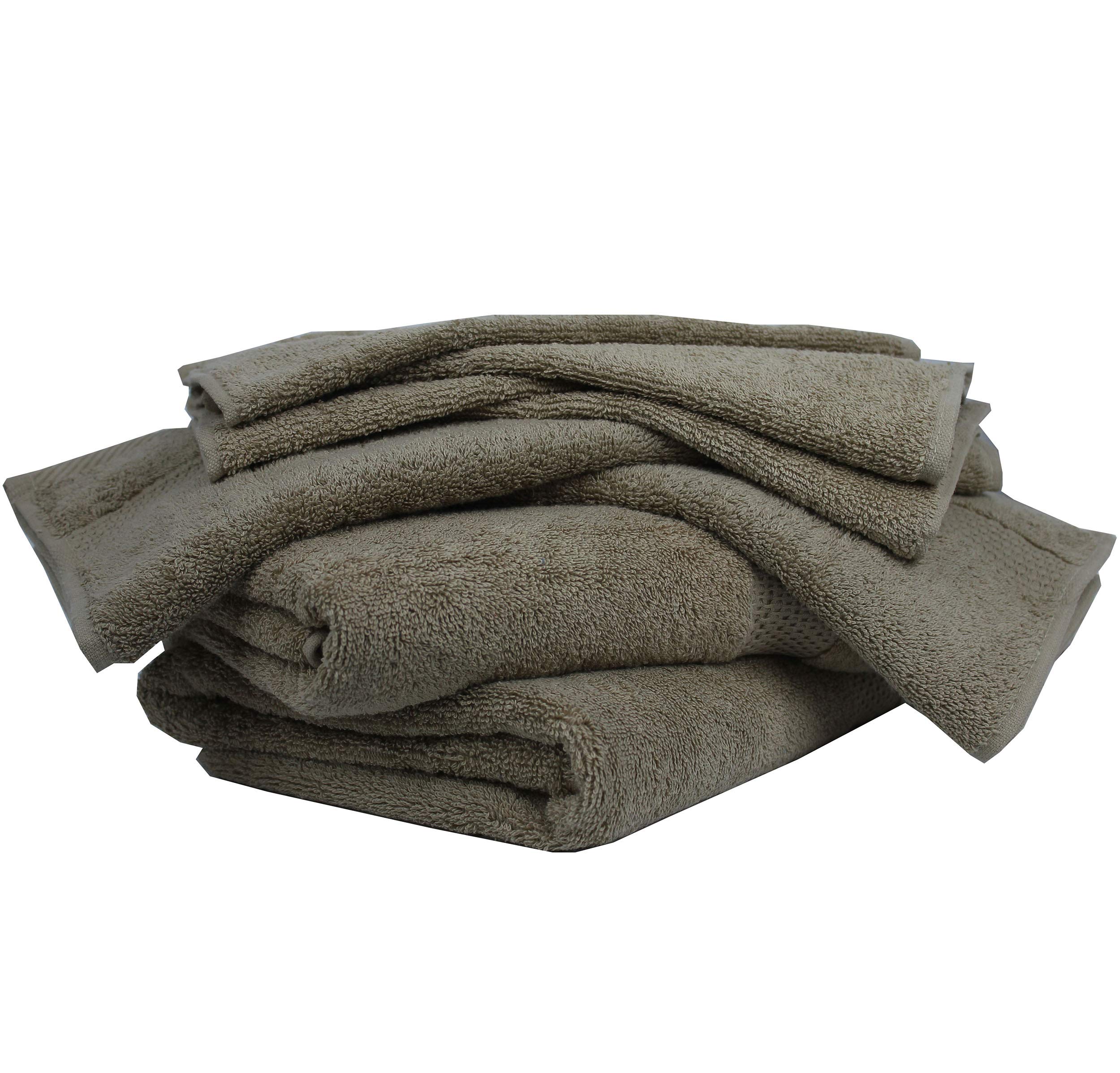 8-Piece Luxury Towel Set - 100% Combed Cotton Bath, Hand & Face Towels | Ultra Soft & Highly Absorbent | Premium Quality for Bathroom, Gym, Spa, Hotel & Travel | Perfect Gift for Home, Guests & Special Occasions | Great for Showers, Beach Trips, Yoga & Relaxation | Ideal for Self-Care, Daily Use & Thoughtful Present Giving