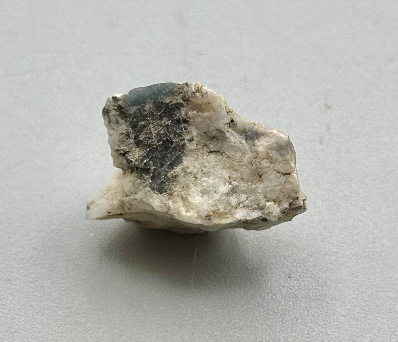 Natural Canadian Sapphire in Feldspar Matrix - Rare Blue Gemstone Specimen for Jewelry Making & Mineral Collection | Perfect for Engagement Rings, Healing Crystals & Geology Gifts