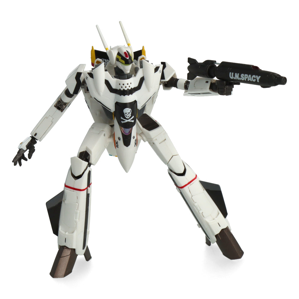 Macross Zero Hi Metal R Chogokin VF-0S Phoenix Roy Focker Figure - Anime Collectible Model for Display & Gifting