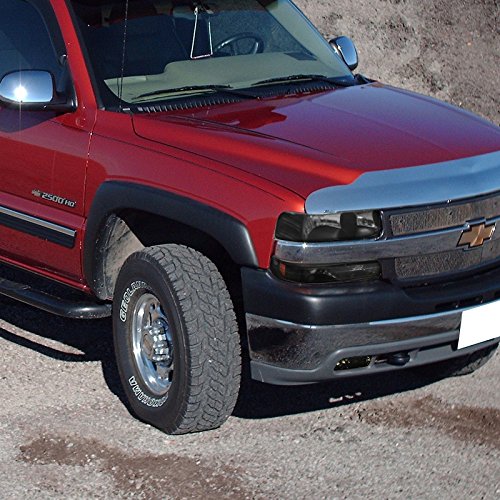 Spec-D Tuning Black Headlights & Bumper Lights with Smoke Fog Lights - Compatible with 2000-2006 Chevy Silverado (Left & Right Pair) - Upgrade Your Truck's Style & Night Visibility for Off-Roading & Daily Driving