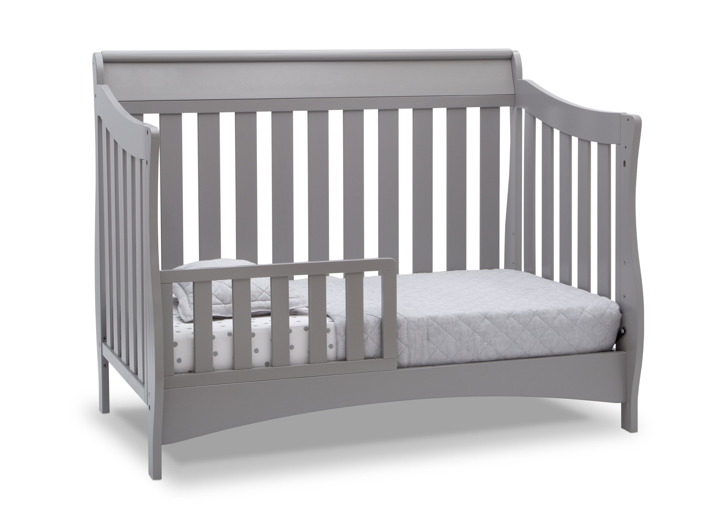 Bentley S Series Deluxe 6-in-1 Convertible Baby Crib - Nursery Furniture for Newborn to Toddler Bed | Perfect for Modern Nursery, Bedroom & Daycare