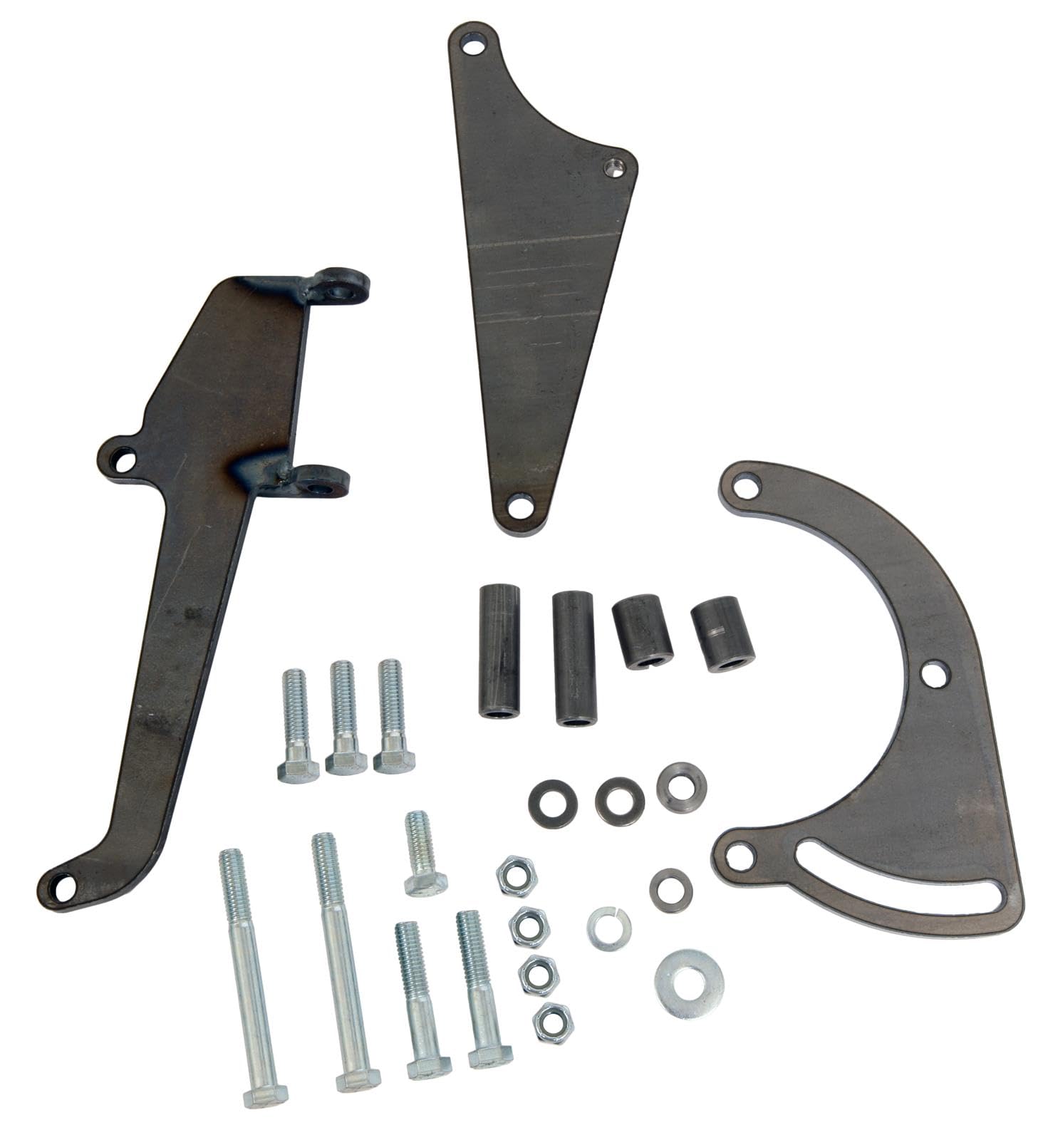 Vintage Air 141200 Steel-eez Mid-Mount A/C Compressor Bracket Kit - Universal Fit for Classic Cars & Hot Rods - Perfect for Engine Bay Upgrades & Cooling System Installations
